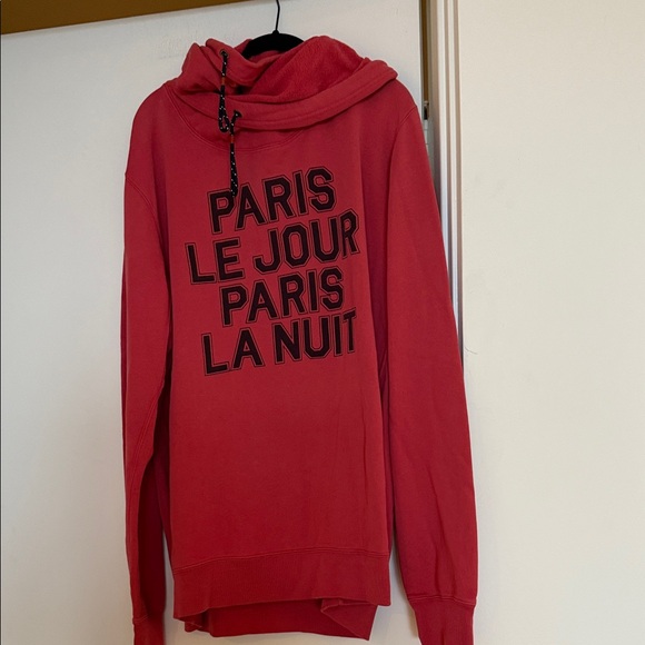 Scotch & Soda Red Graphic Hoodie - Picture 1 of 4